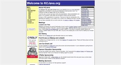 Desktop Screenshot of kcjava.org